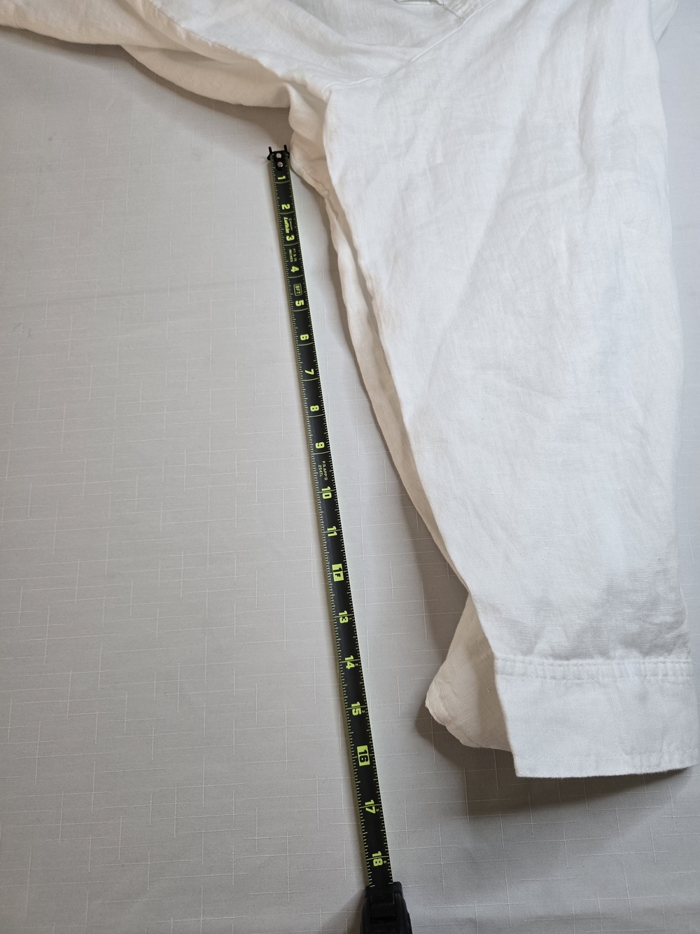 Linen White Lightweight Button-Front Crisp Coastal Jacket - Picture 8 of 10